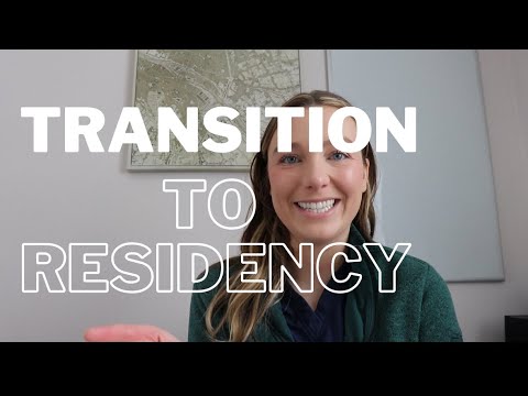 Medical Student: Transition to Residency