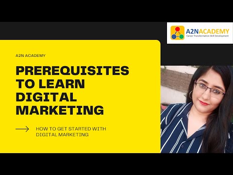 Digital marketing tutorial for beginners | Digital marketing requirements |  Prerequisites