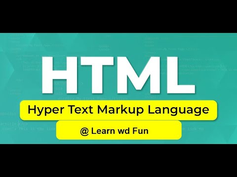 html part X (b) @learnwdfun