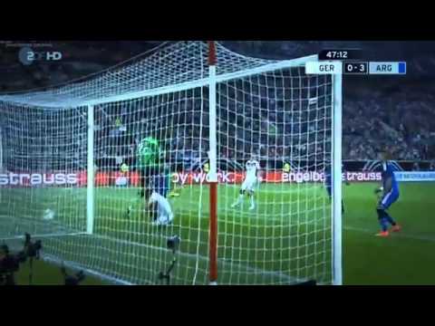 Germany 2-4 Argentina Goals Friendly Match