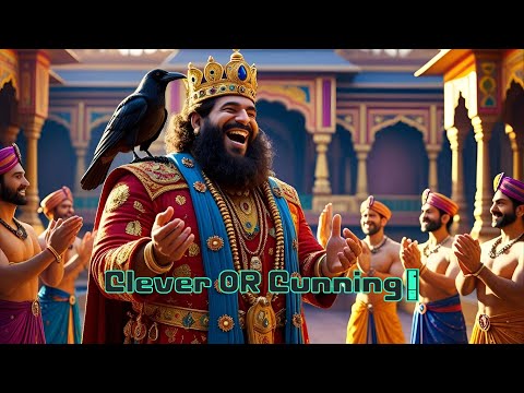 The Clever Crow Who Fooled a King | Moral Story With a Royal Twist! #clevercrow #lifelessons