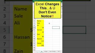 Relative Reference in Excel - Experts Know this! #excel #shorts