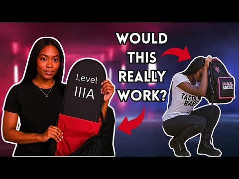 Can a Backpack Stop a Bullet? | I Shot It to Find Out 🎒💥 #armortest #selfdefenseforwomen 