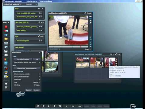 Using Cues to mark points of interest when reviewing clips in Lightworks