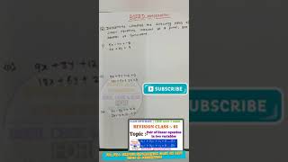 Determine pair of lines are intersecting ? | cbse term 1 exam | class 10th math |