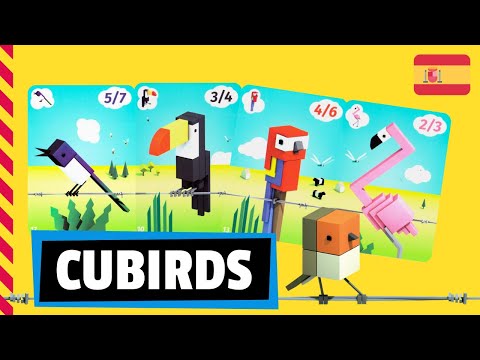 CUBIRDS Juego de mesa - Cómo se juega / Reseña / Tutorial (Español)