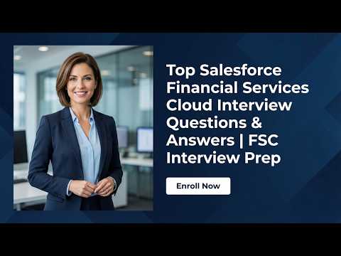 Top Salesforce Financial Services Cloud Interview Questions & Answers | FSC Interview Prep