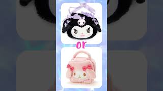 Kuromi vs my melody #sanrio #fypシ゚viral #bissmillahrame #kuromi #mymelody #fypviralシ #shorts