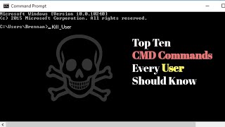 Top ten Cmd Commands || Evey computer User Should Know [Command Prmpt] New 2018