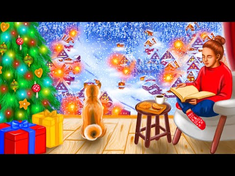 Music for Happy New Year 🎄 Lofi girl ❄️ Cozy Winter Morning chill lo-fi hip hop beats xmas