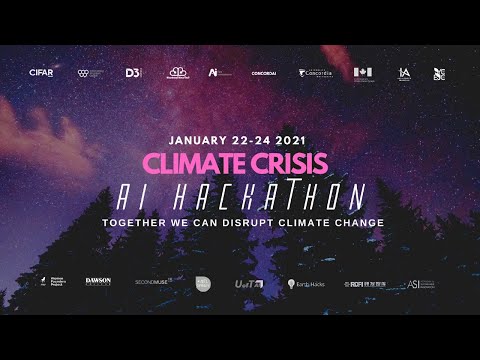 Climate Crisis Ai Hackathon 2021 Piano - AI Launch Lab / Labo Lancement IA