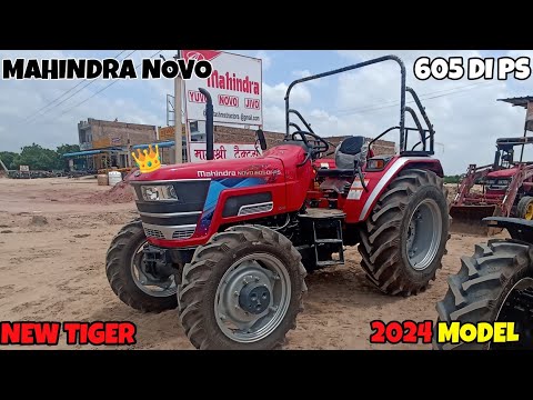 Mahindra Arjun NOVO  DI 605 PS  4wd 2024। 50 hp में सबसे ज्यादा फीचर्स वाला ट्रैक्टर।  🔥