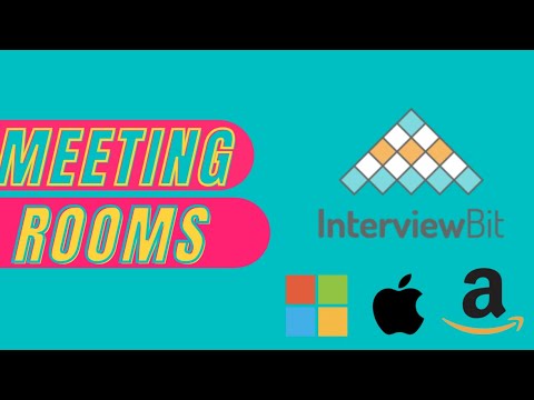 Meeting Rooms | Greedy | C++ | InterviewBit | Amazon | Microsoft | Apple