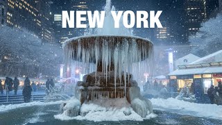 New York City LIVE FROZEN 🥶 Manhattan Before NYC Biggest Snowstorm 2026 (January 24, 2026)