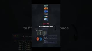 CSS Grid Dynamic Layouts #programming #html #htmlcss #coding #fyp #frontend #tricks #tipsandtricks