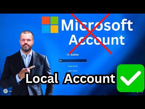 Use Windows 11 WITHOUT a Microsoft account