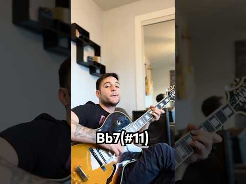 Play this instead of Bb7! #guitar #jazzguitar #guitarchords #guitarlesson #guitartutorial #guitarist