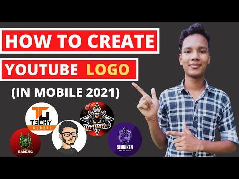 How To Create YouTube Channel Logo In Mobile2021(Step-by-Step!) Make Professional YouTube Logo 2021