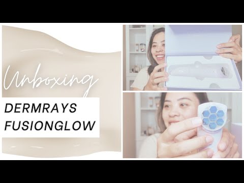 Unboxing the Fusion Glow Device: DermRays Microcurrent Device All in One Facial Device
