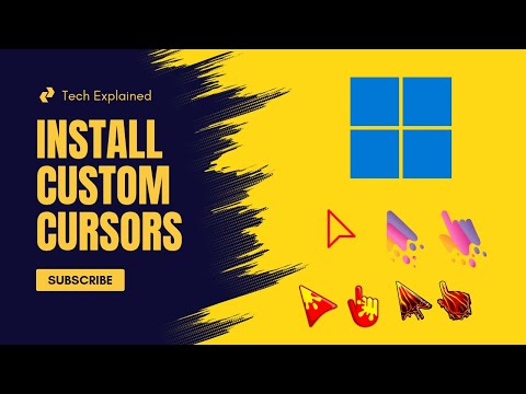 How to apply custom cursors in Windows