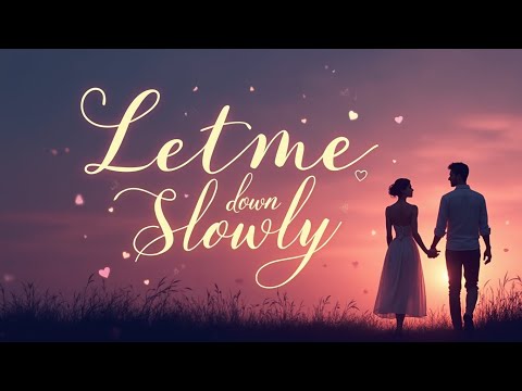 "Let Me Down Slowly - Heartfelt Romantic Love Song 2024"