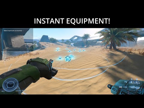 No Equipment Cooldown in Halo Infinite Forge
