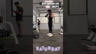 Saturday arms day #trainwithjac #trainwithme #motivation #biceps #curls #dumbellcurls #armsworkout