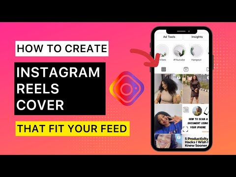 HOW TO CREATE INSTAGRAM REELS COVER THAT FIT PROFILE FEED
