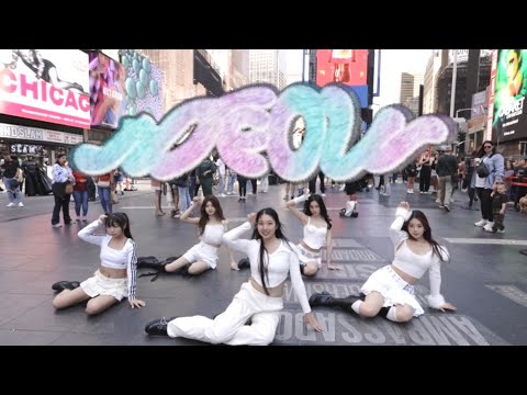 [KPOP IN PUBLIC | ONE TAKE] MEOVV (미야오) - ‘MEOW’ DANCE COVER - TIMES SQUARE
