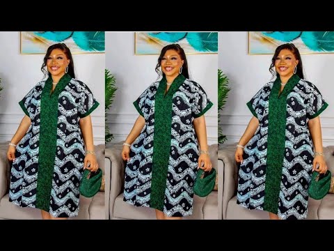 How to Cut And Sew Trendy Bubu gown/Beginners Friendly