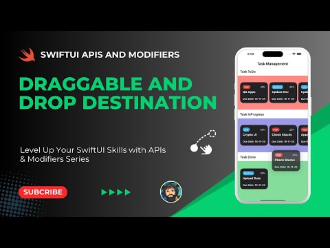 Draggable and Drop Destination | Swift APIs & Modifiers