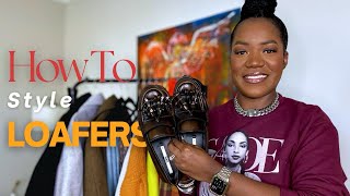 How to style loafers