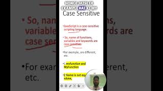 URGENT: How JavaScript's Case Sensitivity Can Make or Break Your Code #javascript #frontenddeveloper