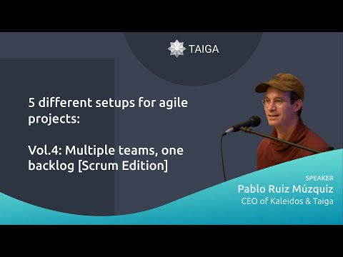 5 different setups for agile projects: Multiple teams, one backlog [Scrum Edition]