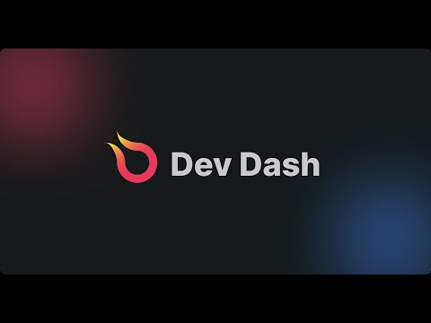 Dev Dash || VS Code Extension || Appwrite Hackathon - 2023