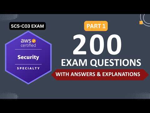 Latest AWS Security Specialty Exam Questions of Domain Detection - SCS-C03 Exam