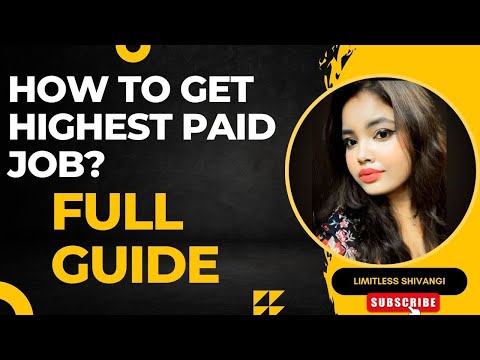 How to Get Highest Paid Job | Best Career in 2024 |  Reality of Indian Job Market | Full Guide