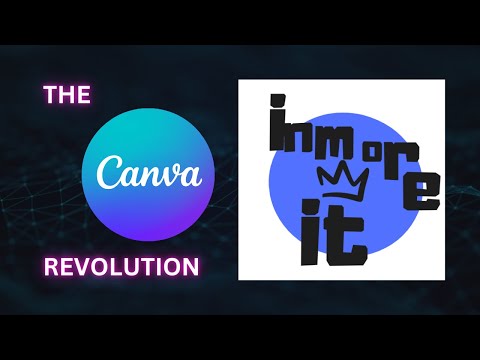 How was this logo created canva?