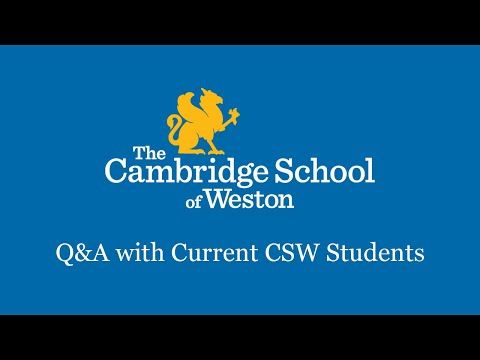 Q&A with Current CSW Students