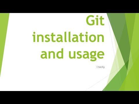 Git installation and usage Windows 10 - Git tutorial #2