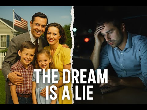 The American Dream Is Unraveling — The Illusion That Keeps You Working, Broke, and Believing