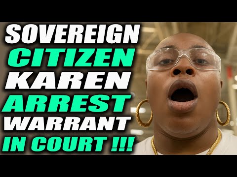 Sovereign Citizen Karen DESTROYS Herself in Court & Gets ARRESTED