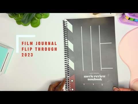 Complete Movie Journal Flip Through | Remembering Movies 2023
