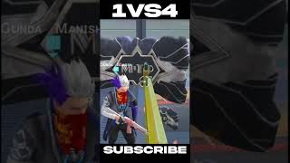 1 VS 4 🔥 JOD OR WOT ? 💪 DON'T ❎ MISS  END ⚡ BEST AN94 CLUTCH EVER #ffshorts #shorts #short #freefire