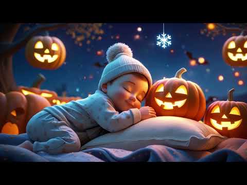 Halloween Night Calm – Mozart & Brahms Organ Lullaby, Baby Sleep Music & Soothing Dreams