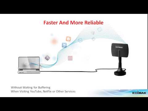 EW-7811DAC AC600 Wi-Fi Dual-Band Directional High Gain USB Adapter