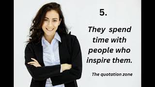 10 Best Habits of Highly Successful Person | Topper Secrets | The quotation zone.