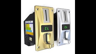 SQ ARCADE- CL Multi Coin Acceptor Setup Coin Video CL168 0 5 1 2 Euro