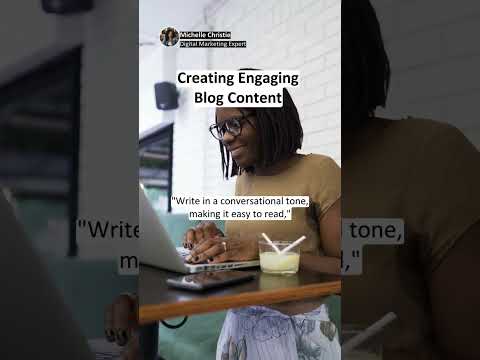 Digital Marketing - Creating Engaging Blog Content ✨📝 #femalebusinesscoach #macswomen