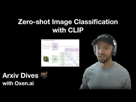 How CLIP enables Zero-shot image classification - Arxiv Dives with Oxen.ai